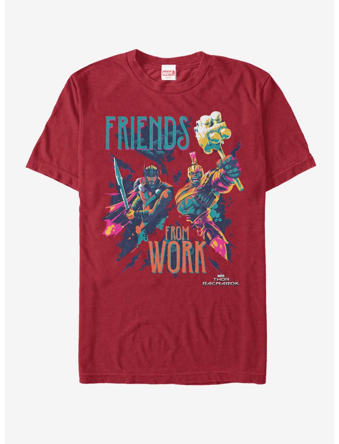 Marvel Thor: Ragnarok Friends Work T-Shirt