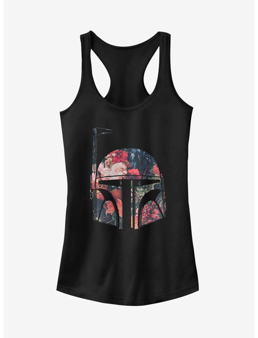 Débardeur Fille Star Wars Boba Fett Imprimé Floral Casque