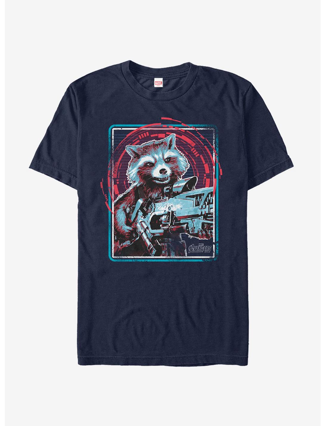 Marvel Avengers: Infinity War Rocket Frame T-Shirt