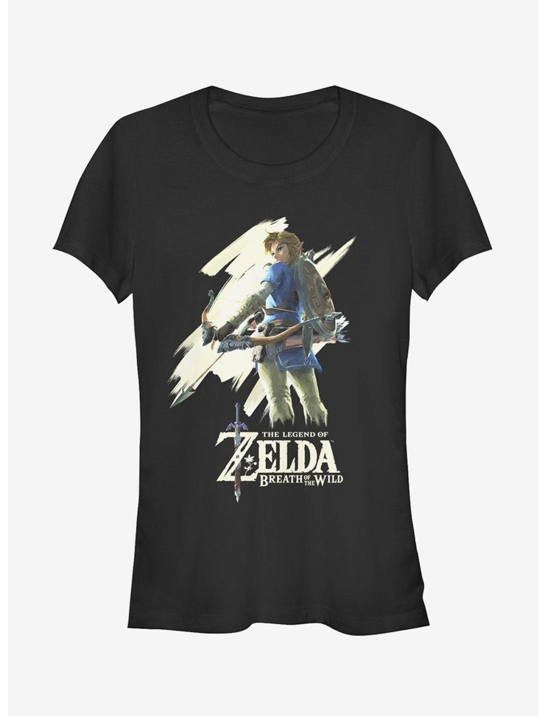 Nintendo Legend of Zelda Breath of the Wild Streak Girls T-Shirt