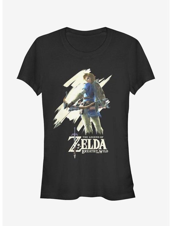 Nintendo Legend of Zelda Breath of the Wild Streak Girls T-Shirt