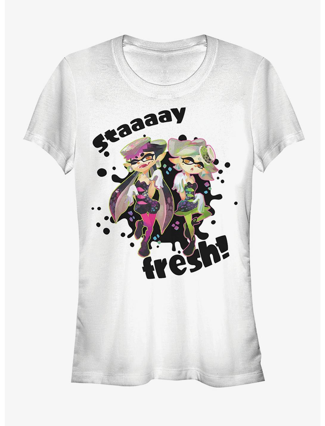 T-shirt fille Nintendo Splatoon Stay Fresh