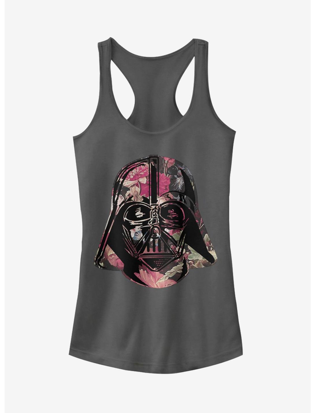 T-shirt Fille Dark Vador Imprimé Floral Star Wars