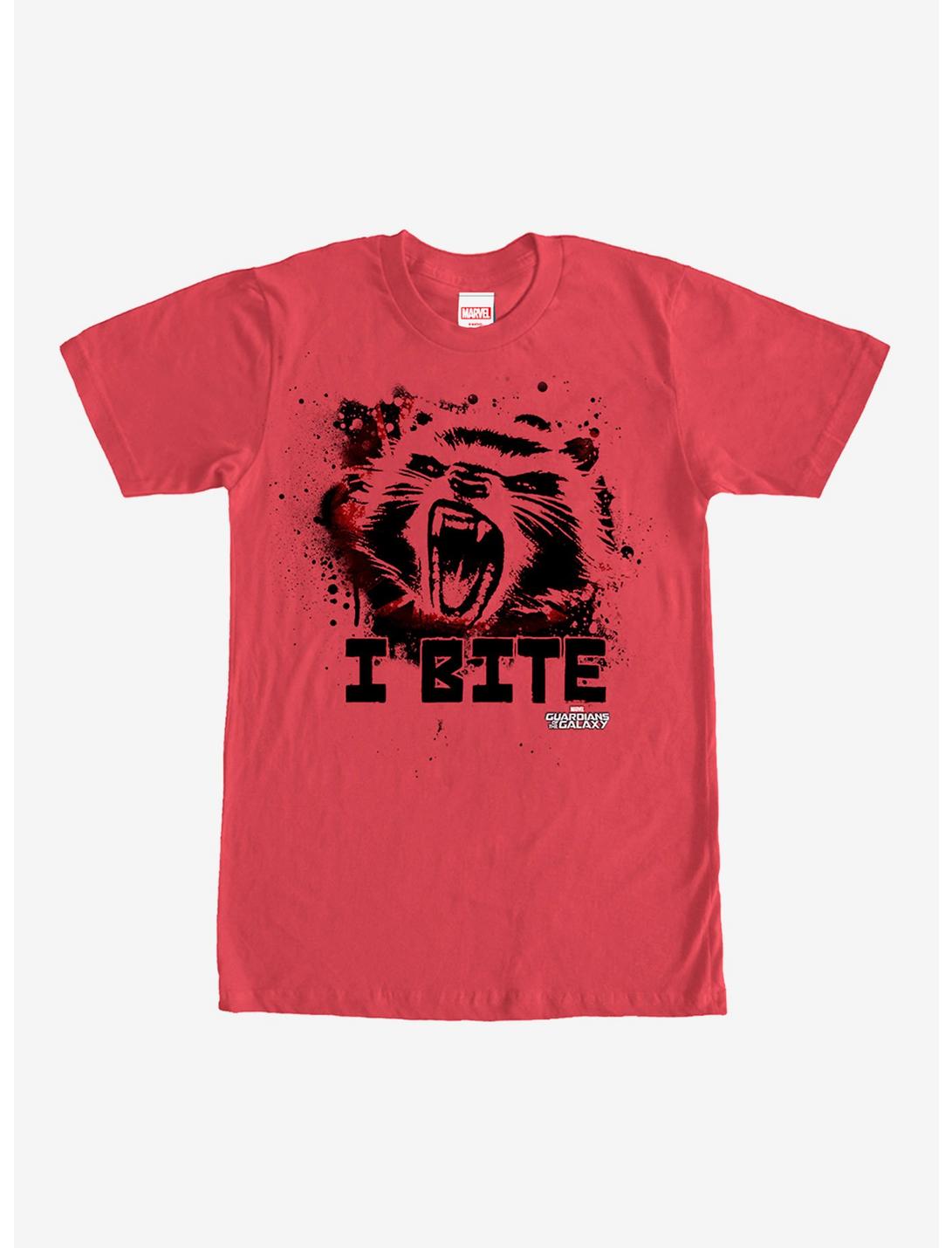 Marvel Guardians of the Galaxy Rocket Bite T-Shirt