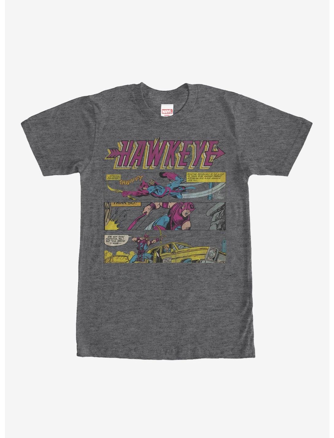 Marvel Hawkeye Comic Book Panels T-Shirt