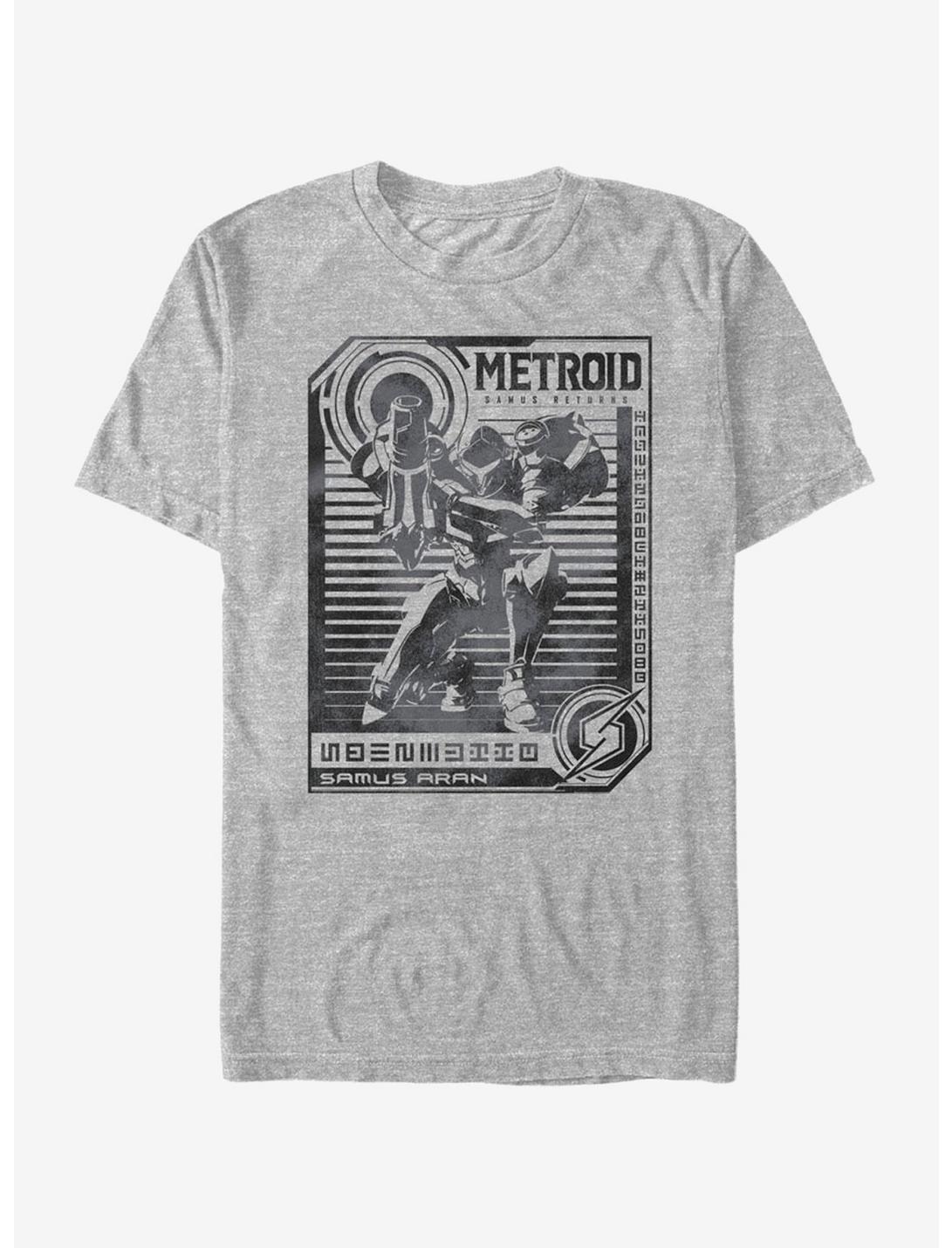Nintendo Metroid Samus Aran Stripe T-Shirt