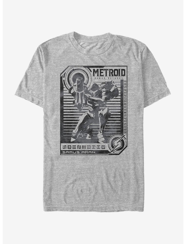 Nintendo Metroid Samus Aran Stripe T-Shirt
