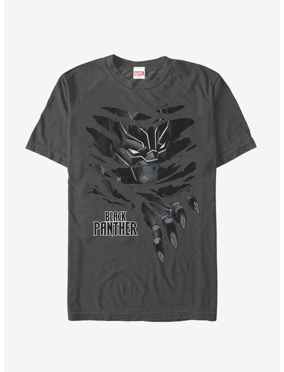 T-shirt Marvel Panthère Noire Griffes Déchirées