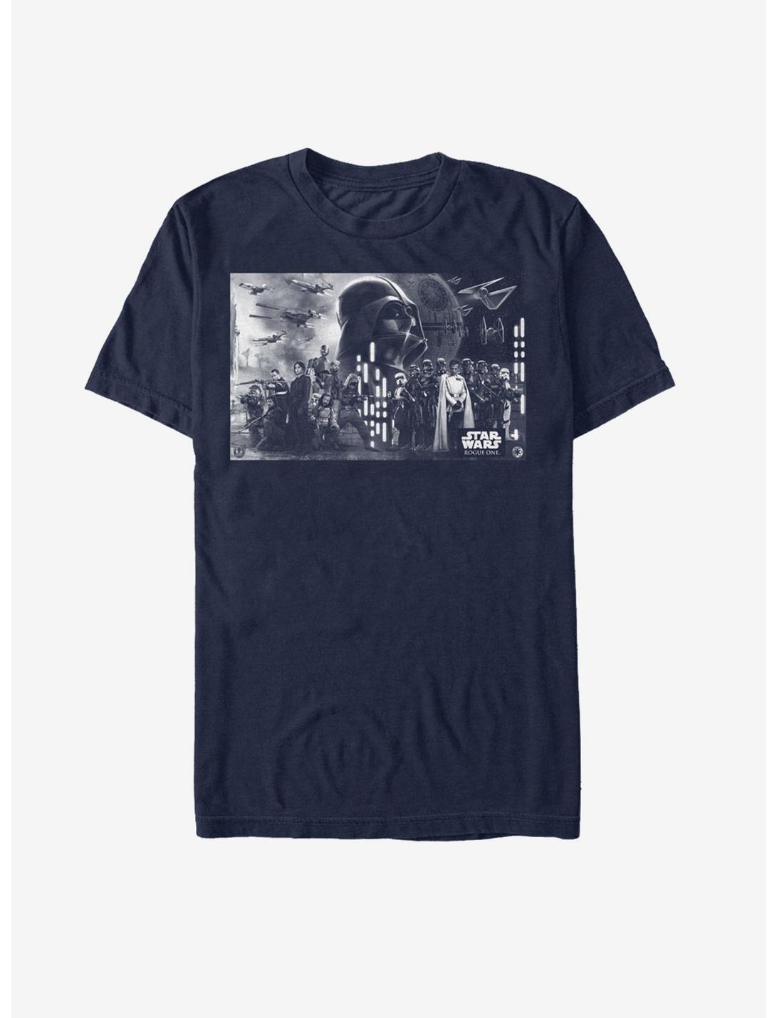 Star Wars Death Star Battle Groupshot T-Shirt