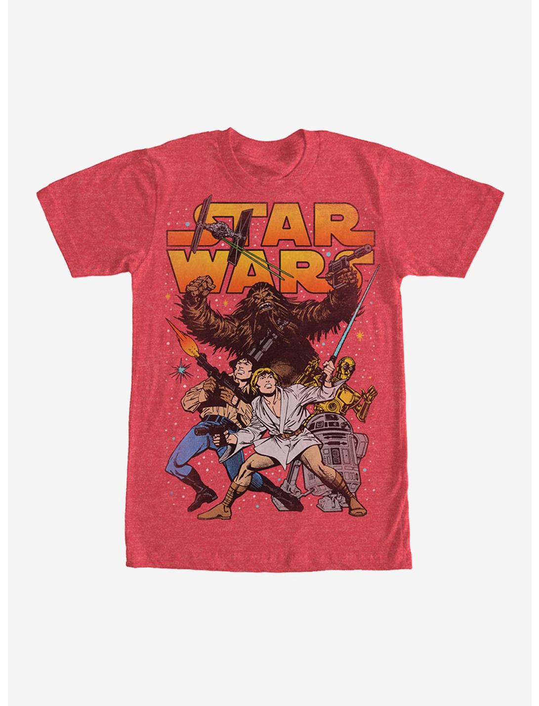 Star Wars Comic Battle Pose T-Shirt