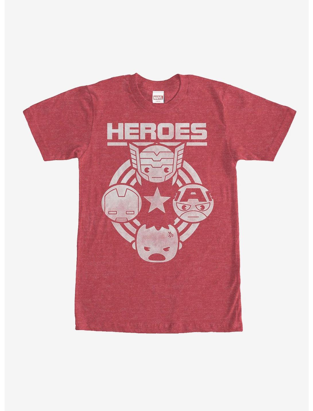 Marvel Kawaii Avengers Heroes T-Shirt