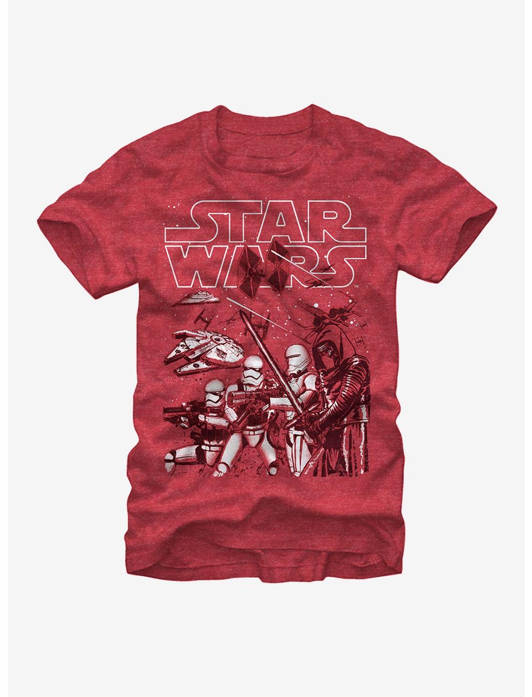 T-shirt Star Wars Kylo Ren Au cœur de la mêlée