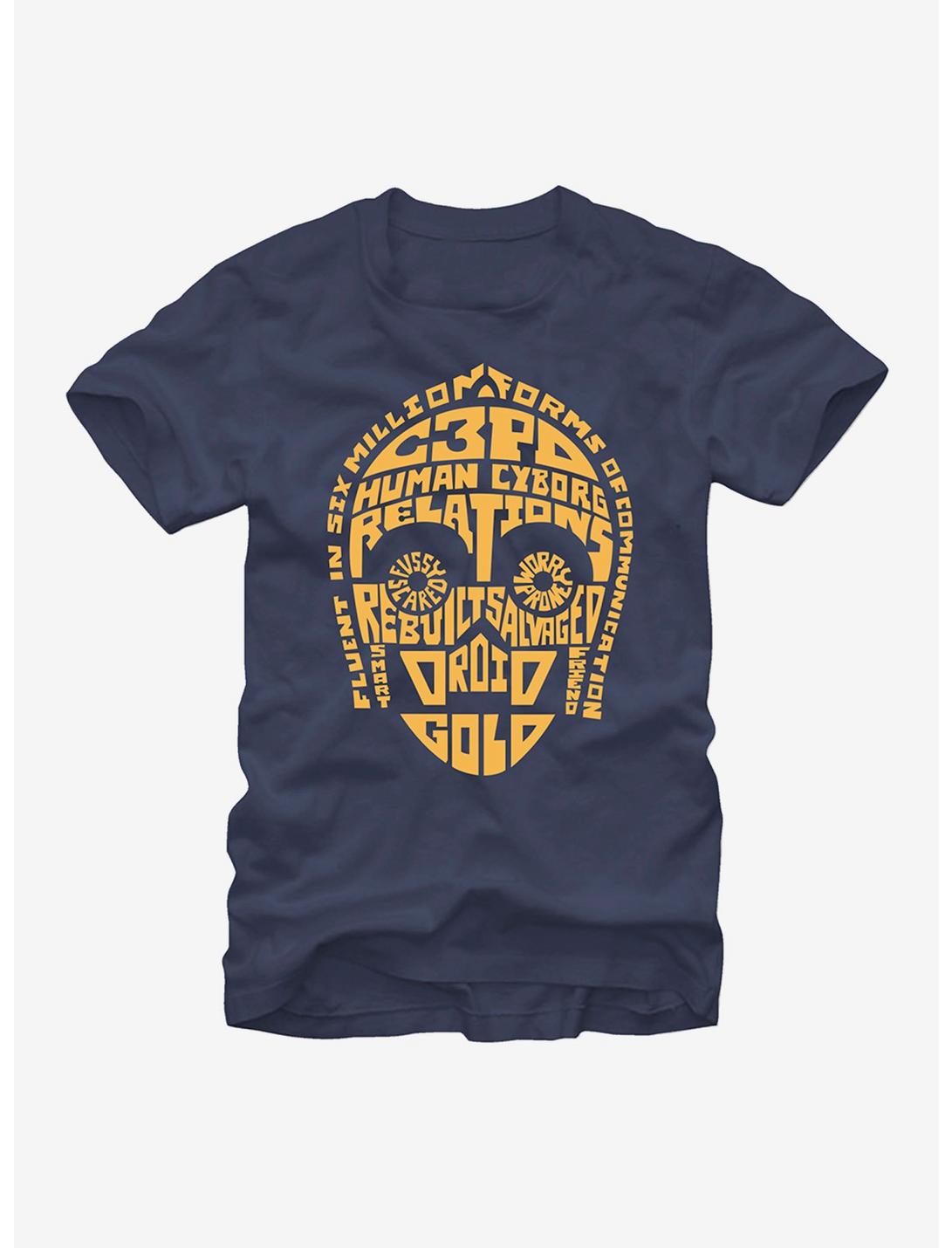 Star Wars C3PO Human Cyborg Relations T-Shirt