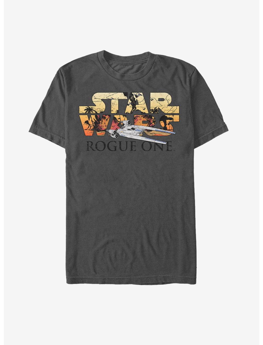 Star Wars Rebel U-Wing Battle Logo T-Shirt