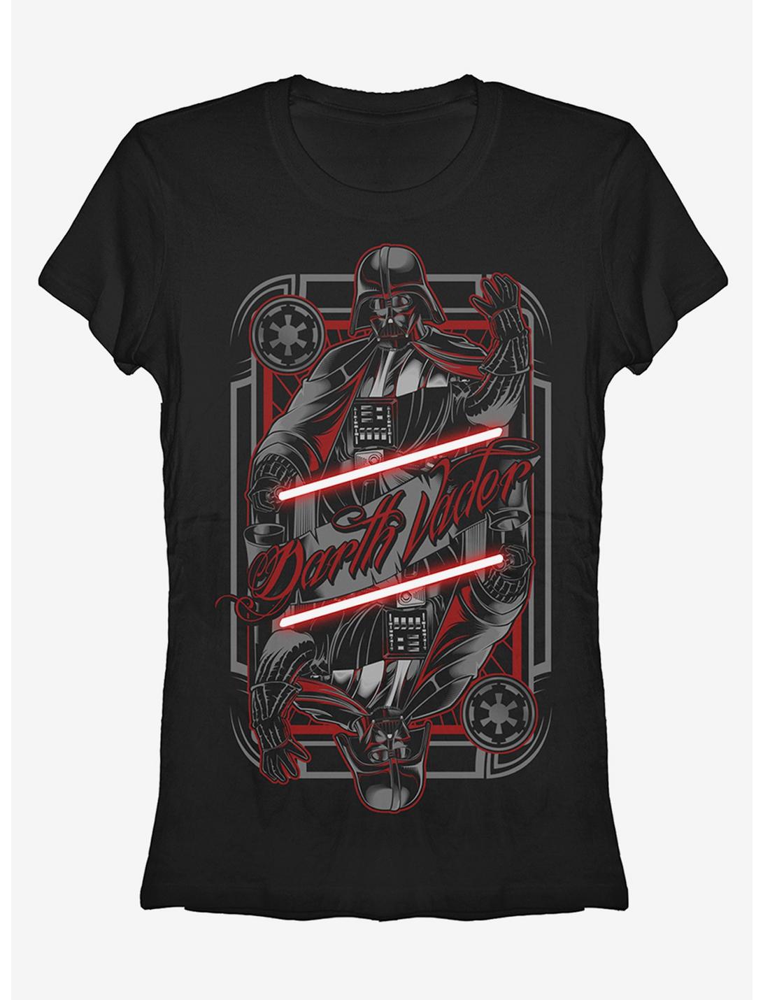 Star Wars Darth Vader Lightsaber Duo Girls T-Shirt