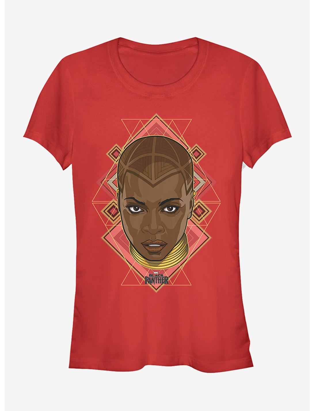 Marvel Black Panther 2018 Okoye Portrait Girls T-Shirt