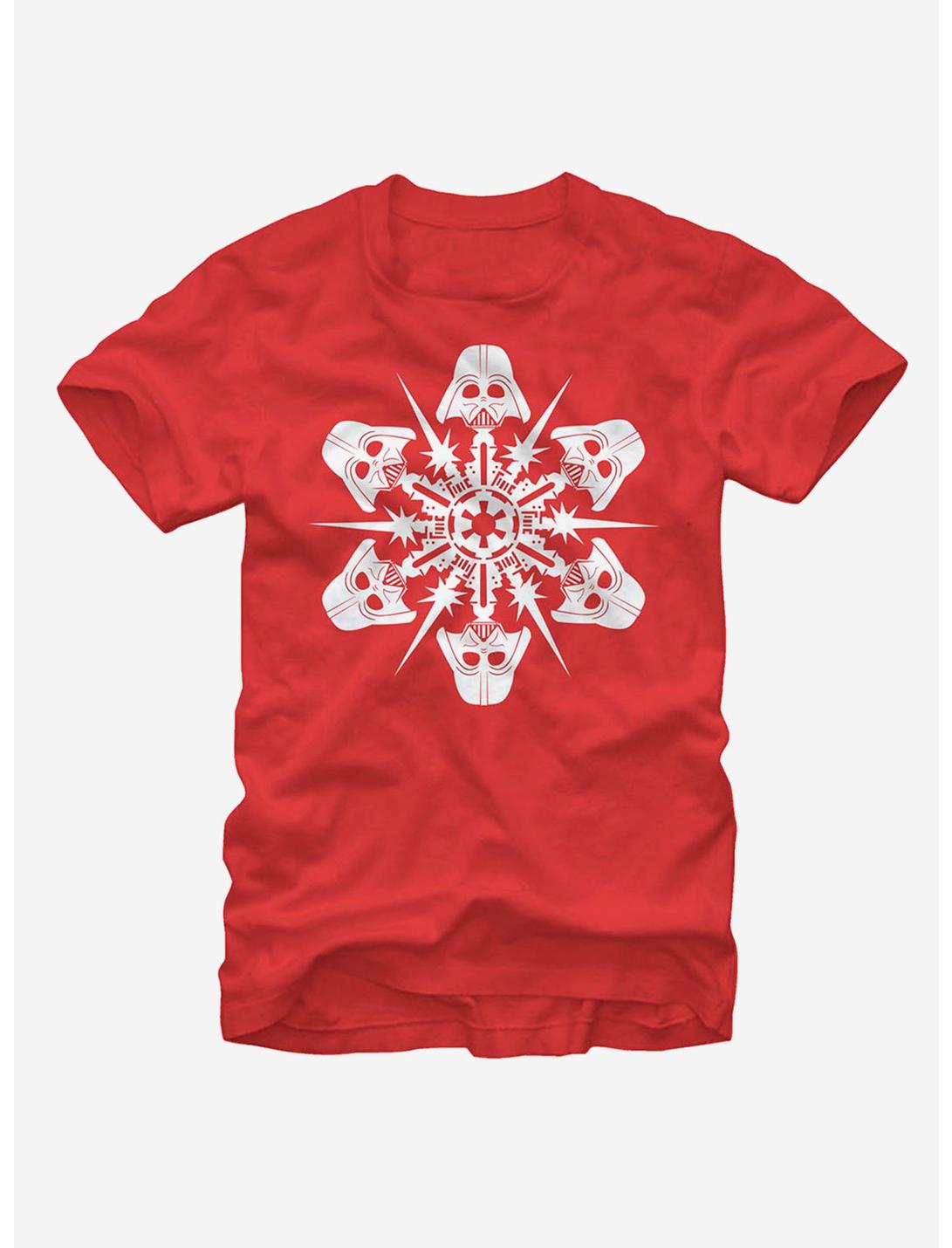 Star Wars Darth Vader Christmas Snowflake T-Shirt