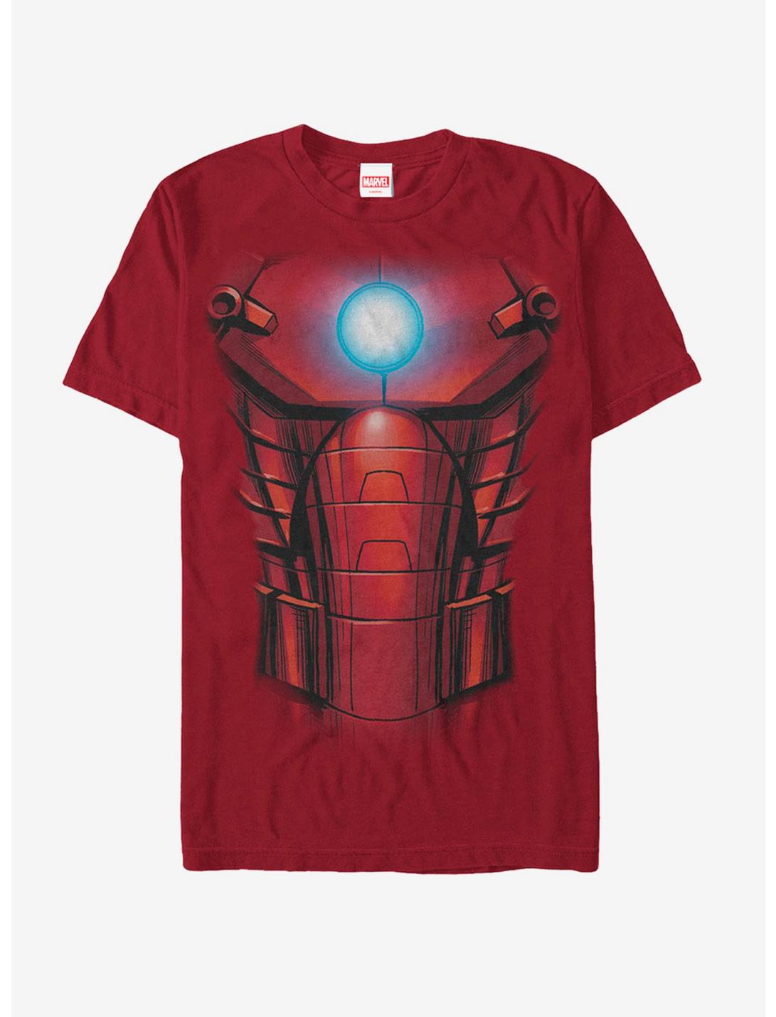 Marvel Halloween Iron Man Arc Reactor Costume T-Shirt