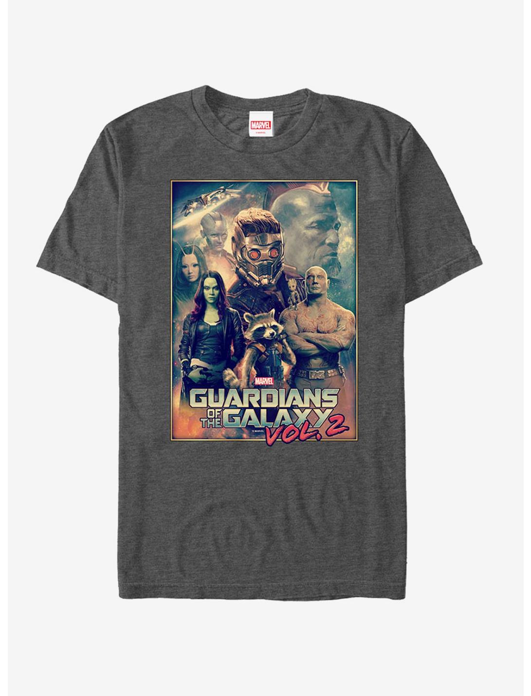 T-Shirt Marvel Les Gardiens de la Galaxie Vol. 2 Effort d'Équipe