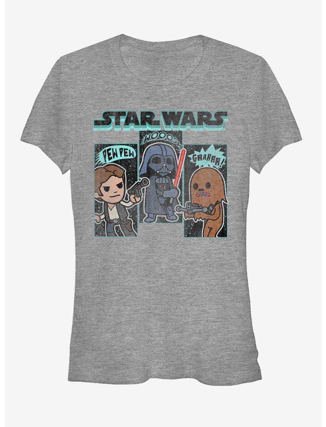 Star Wars Cartoon Sounds Girls T-Shirt