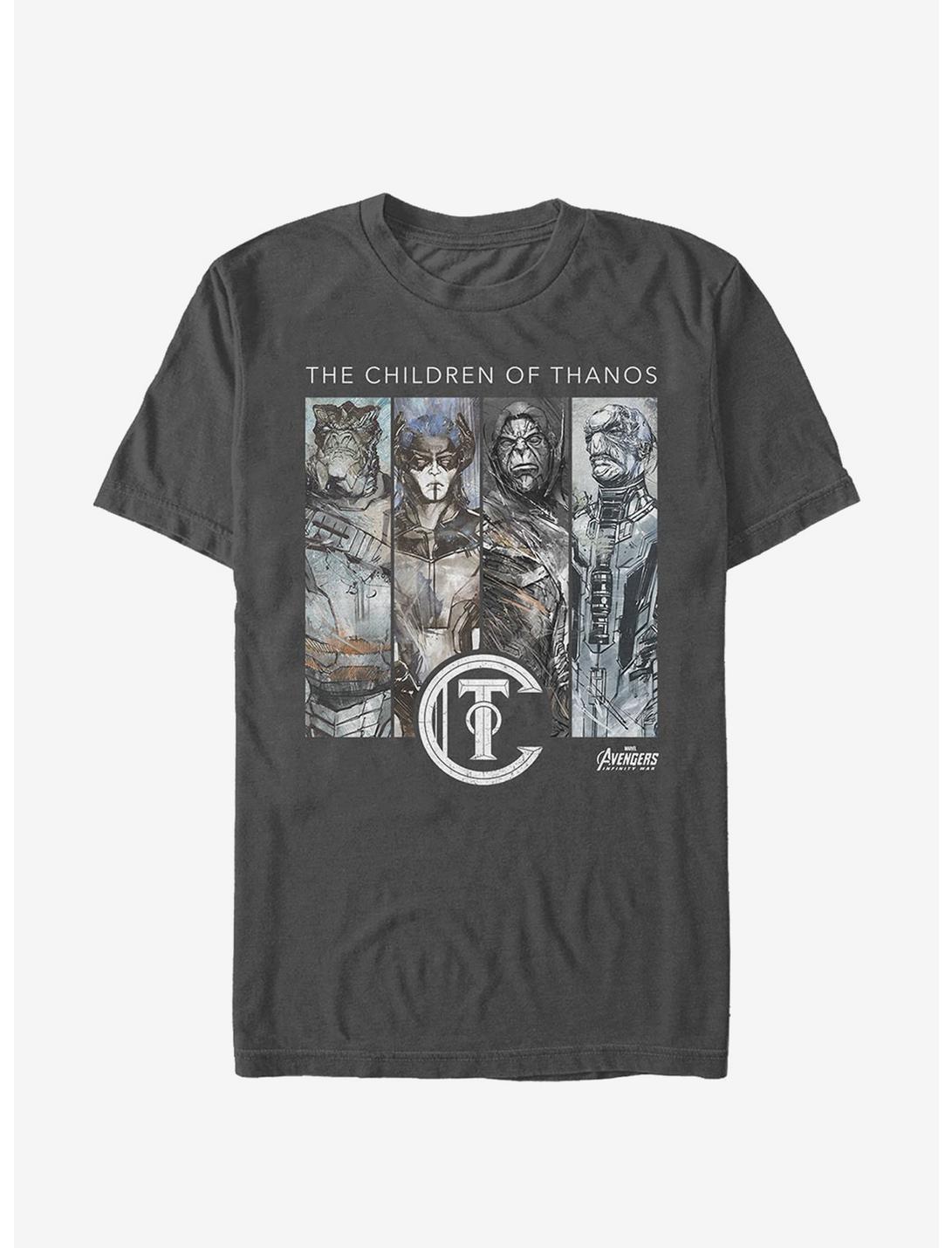 Marvel Avengers: Infinity War Children of Thanos Panels T-Shirt