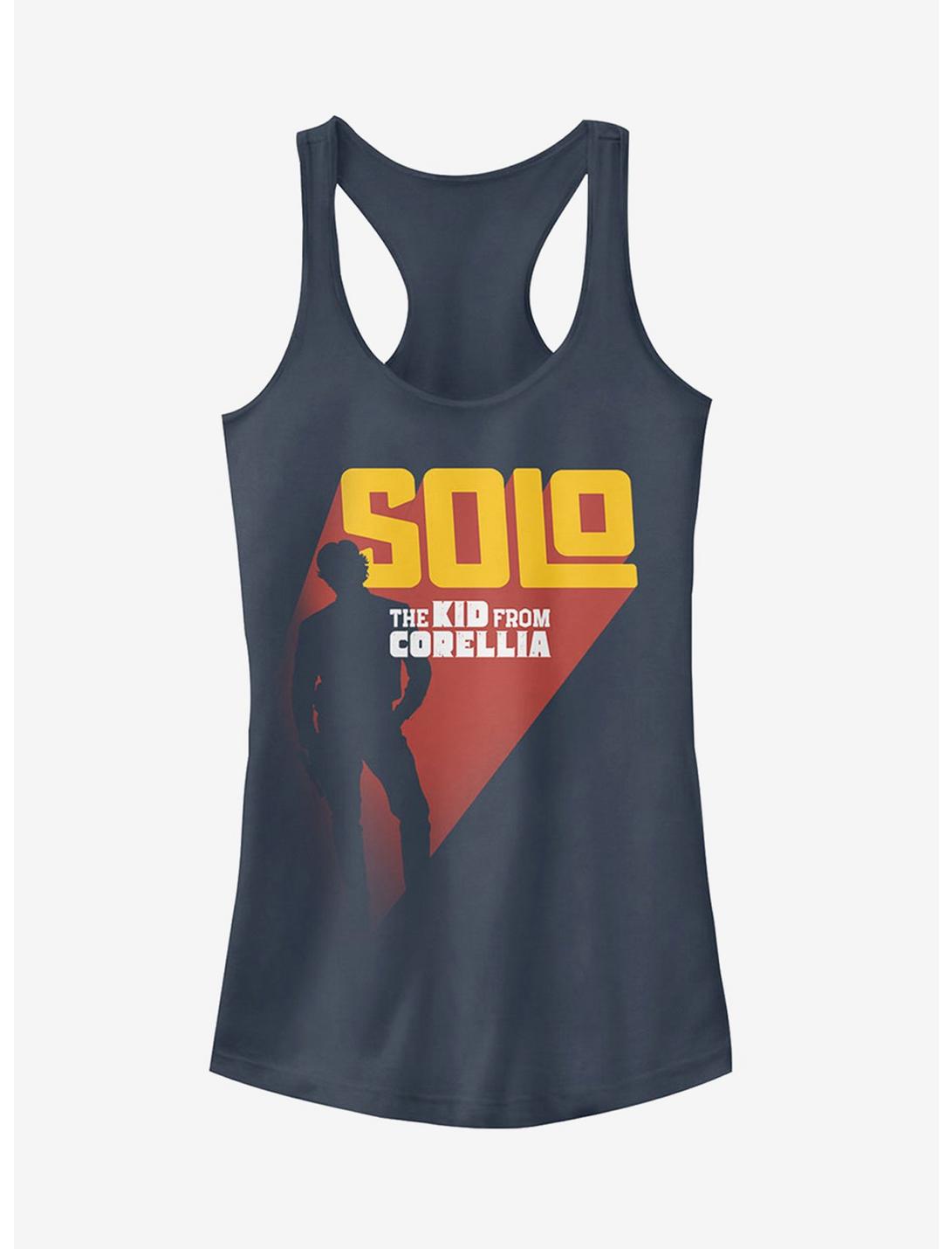 Star Wars Solo L'enfant de Corellia Silhouette Débardeur Fille