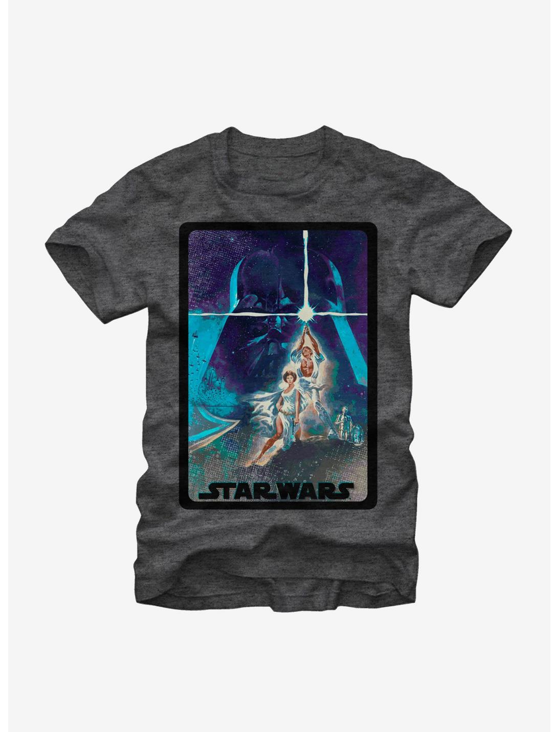 Star Wars Luke and Leia Lightsaber T-Shirt