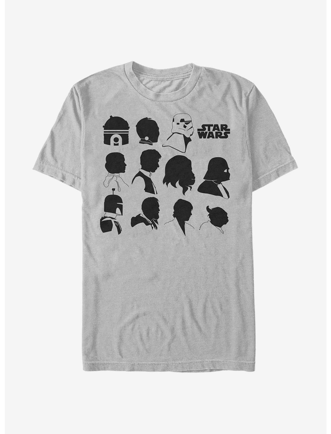 Star Wars Character Silhouettes T-Shirt
