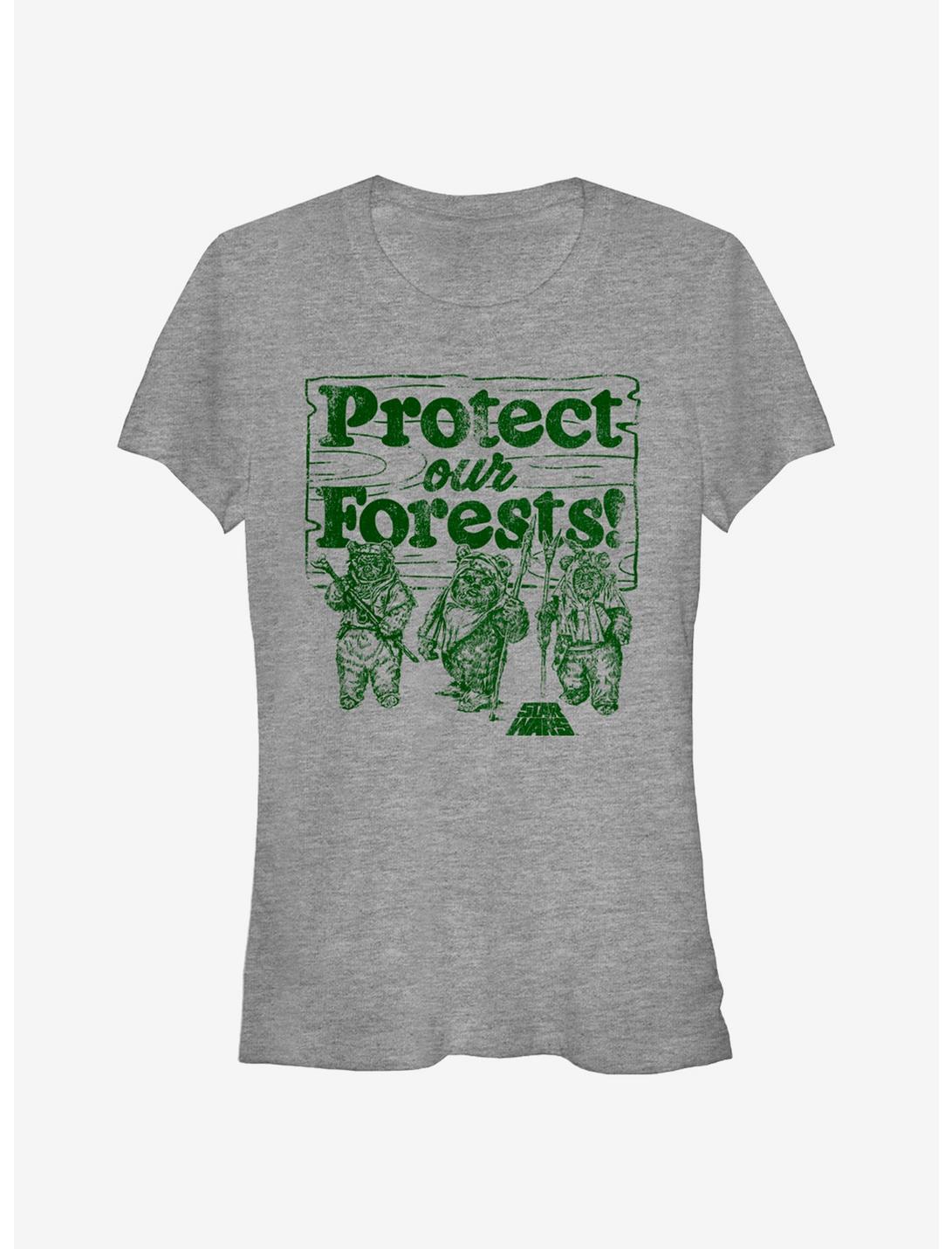 Star Wars Ewok Protect Our Forests Girls T-Shirt