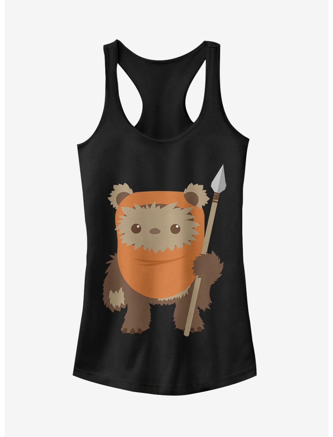 Star Wars Wicket Ewok Cartoon Girls Tank