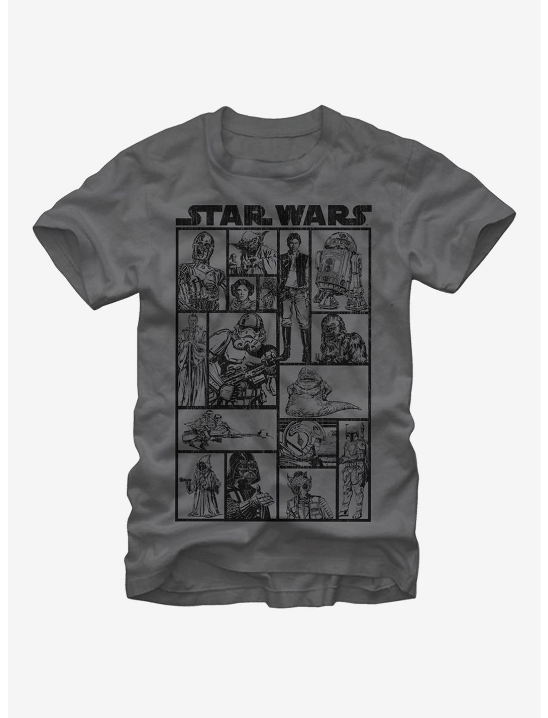 Star Wars Classic Character Group T-Shirt