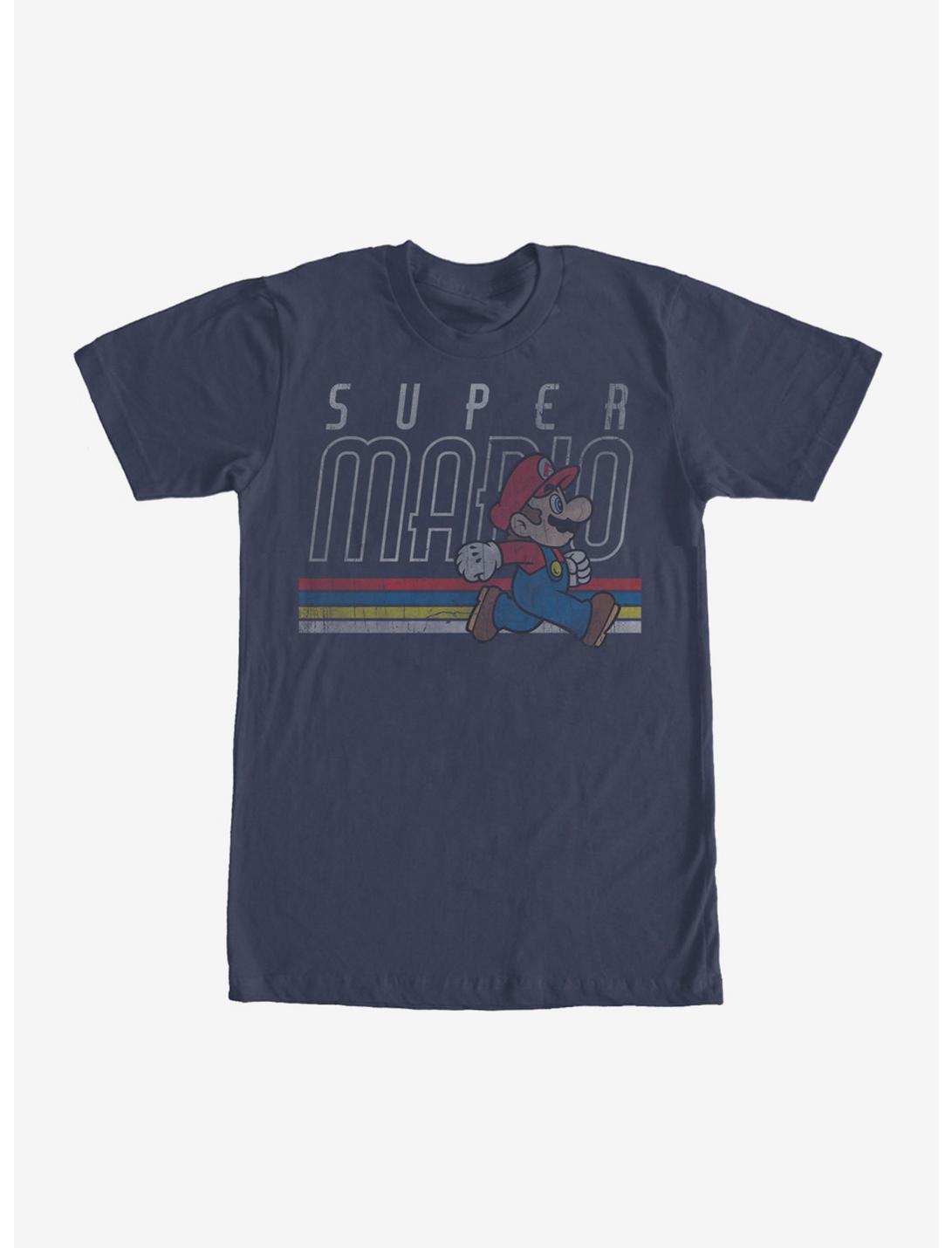 Nintendo Super Mario Classic Stripes T-Shirt