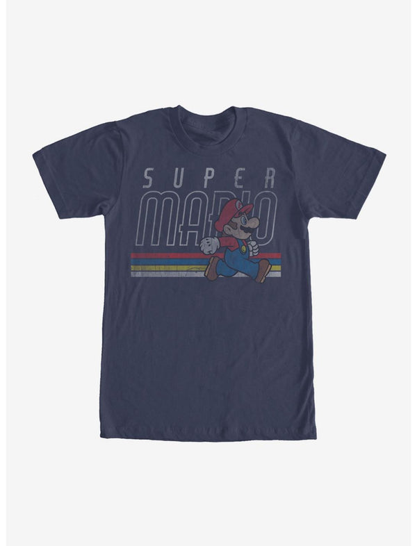 Nintendo Super Mario Classic Stripes T-Shirt