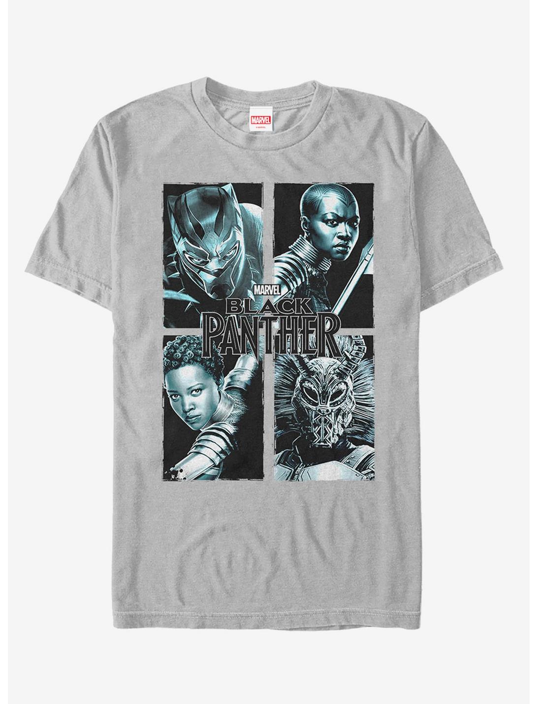 T-shirt à panneaux Marvel Black Panther 2018