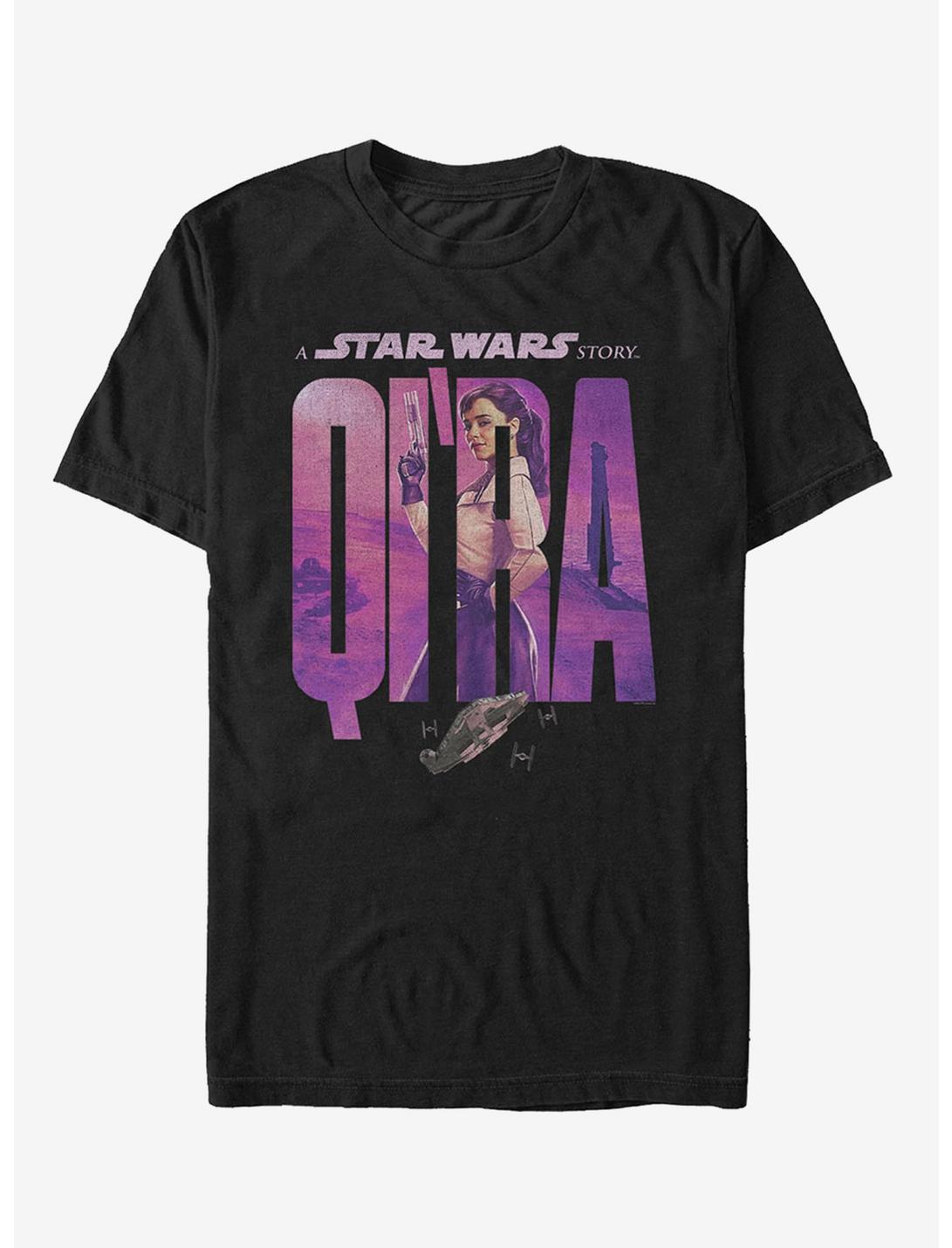 Star Wars Solo A Star Wars Story Qi'ra Name Movie Poster T-Shirt