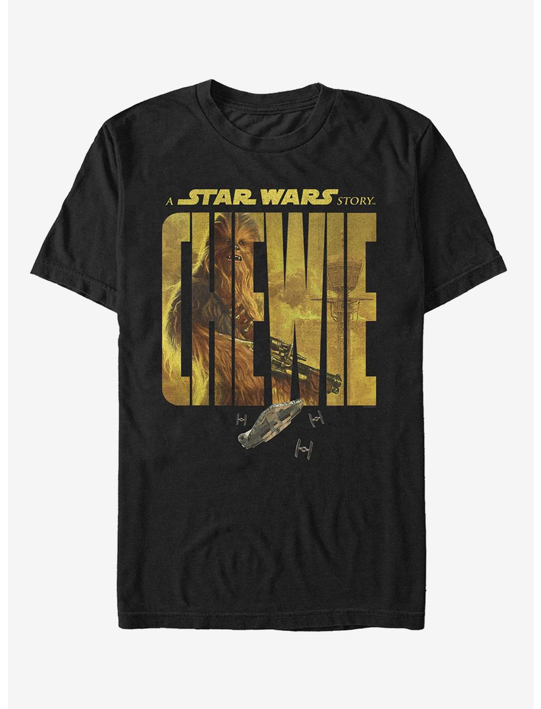 Star Wars Solo A Star Wars Story Chewie Name Movie Poster T-Shirt
