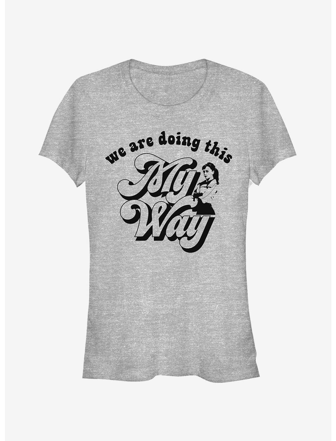 T-shirt enfant fille Star Wars Han Solo Qi'ra My Way
