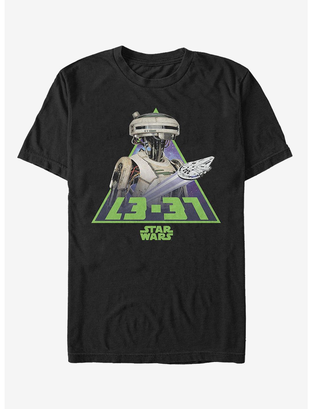 Star Wars L3-37 Millennium Falcon T-Shirt