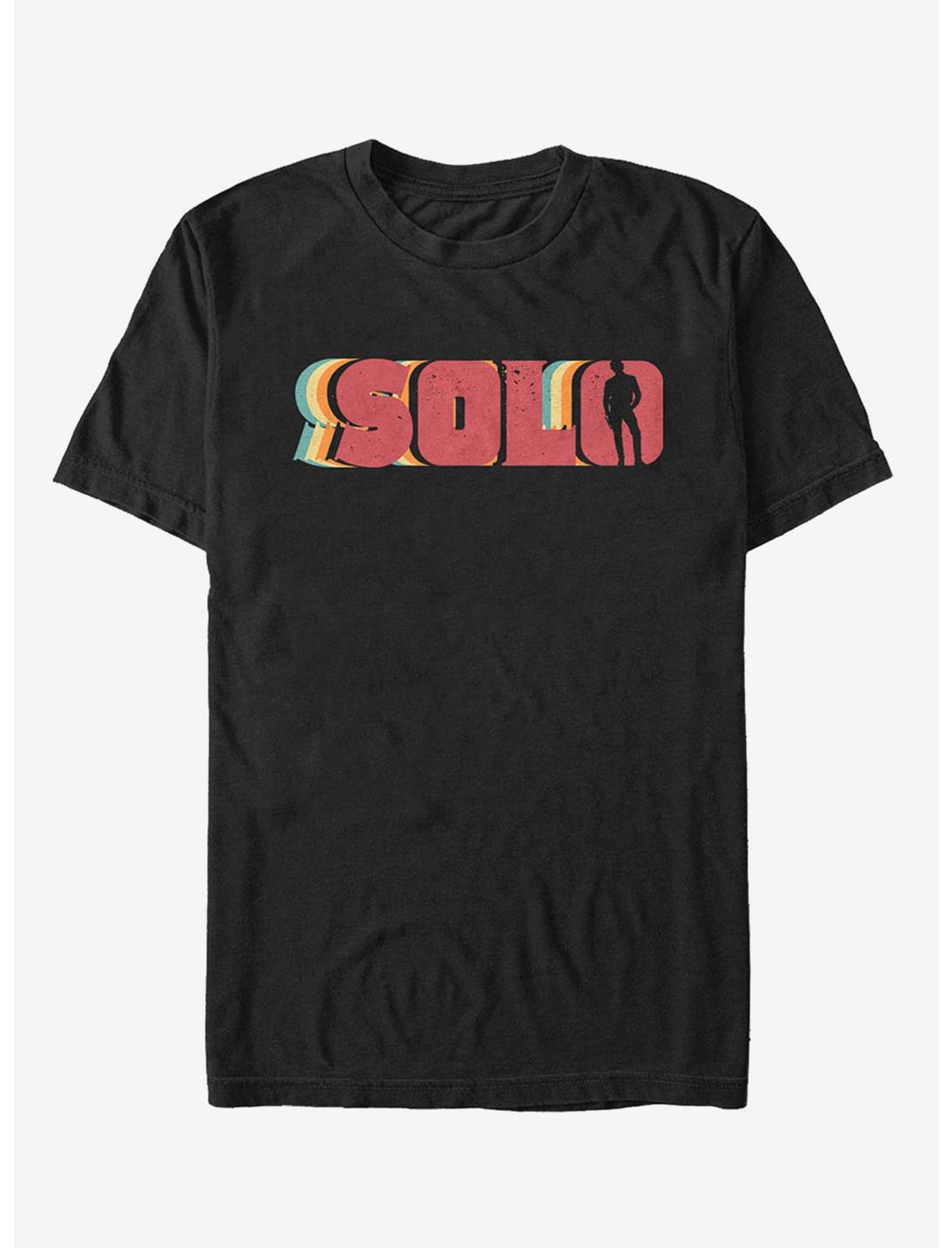T-Shirt Nom Solo Rétro Star Wars