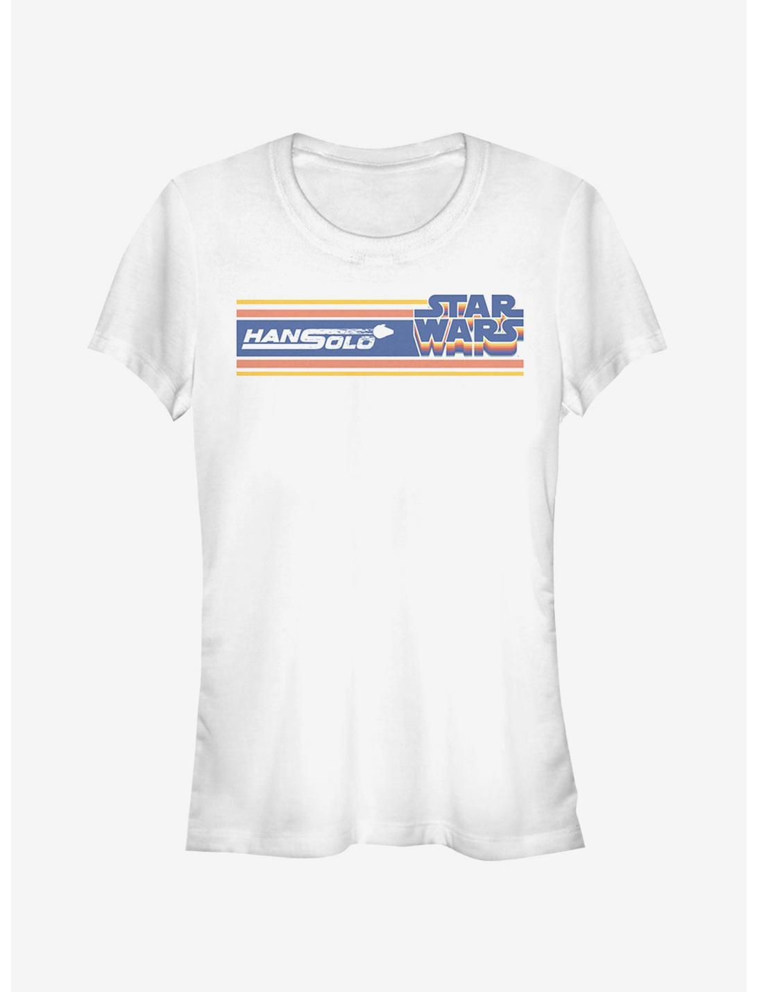 T-shirt Fille Star Wars Retro Streaks