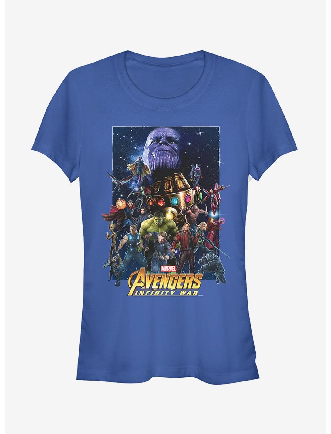 T-shirt Fille Marvel Avengers: Infinity War Personnages Collage