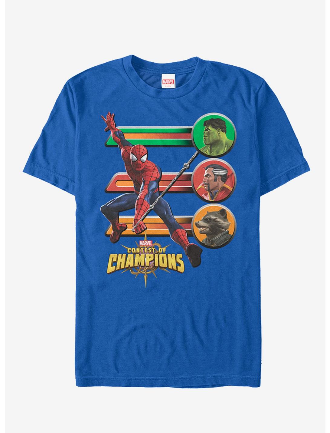 T-shirt de combat Spider-Man Marvel Tournoi des Champions