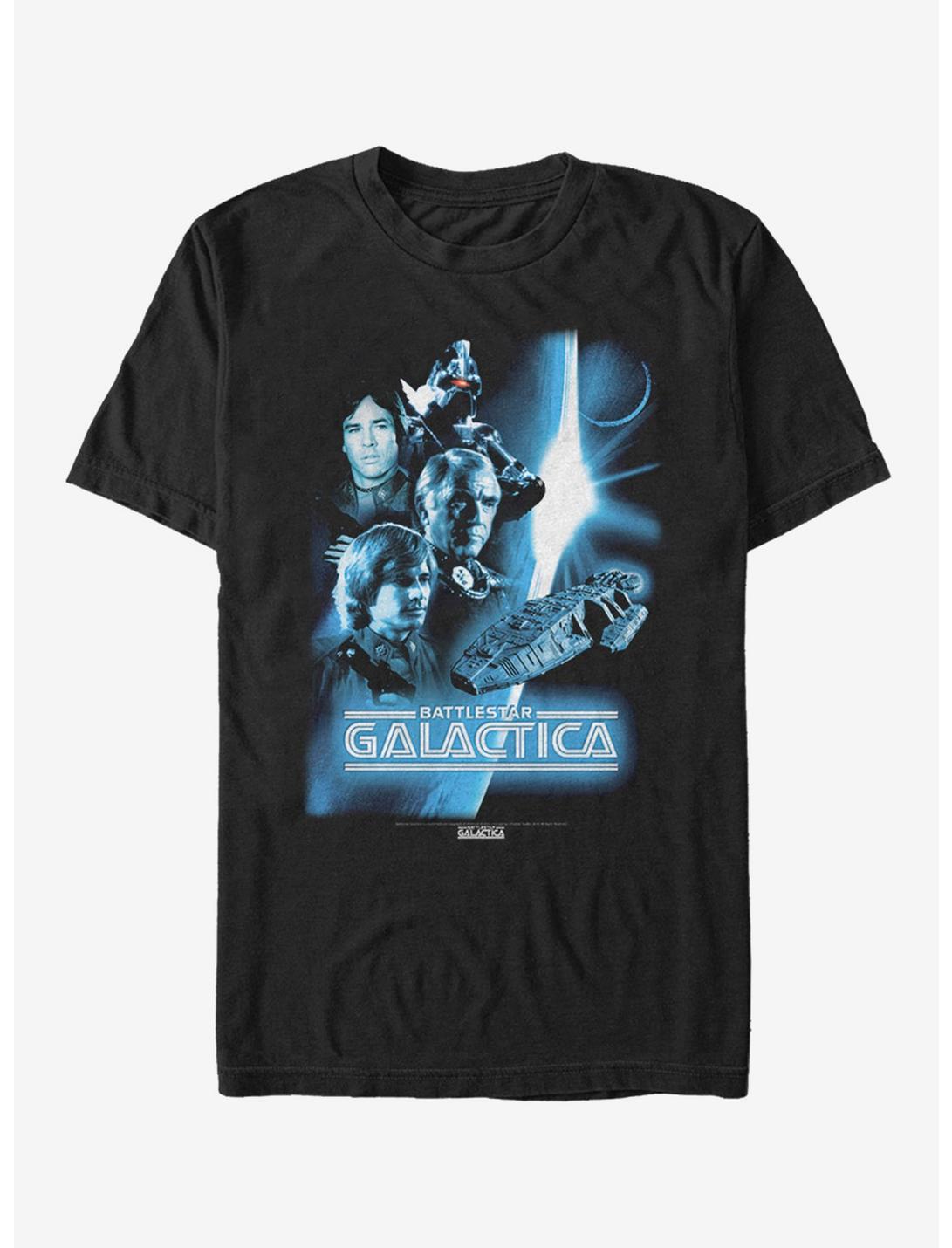 Battlestar Galactica Vintage Battlestar Poster T-Shirt