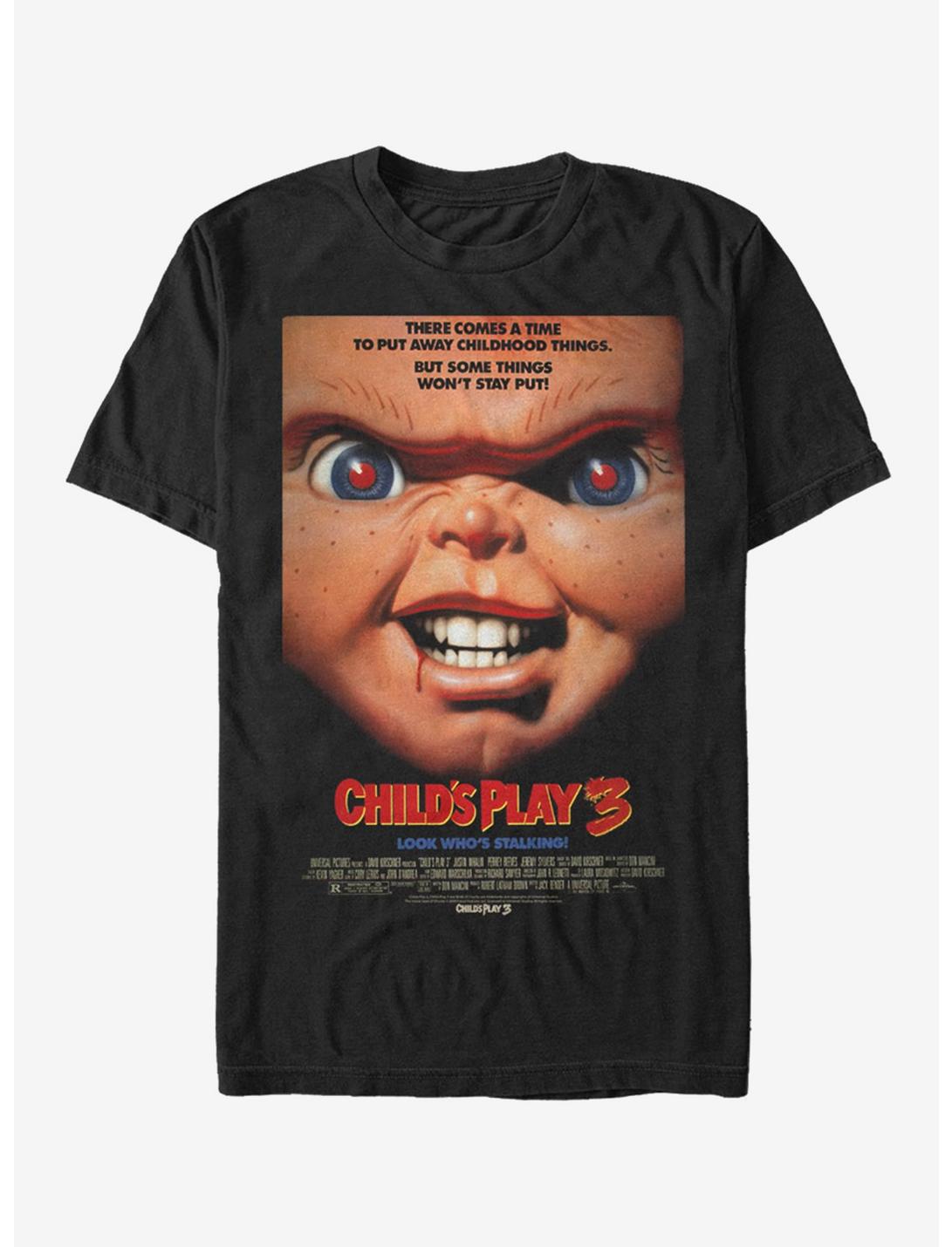 Chucky Childs Play 3 Poster T-Shirt