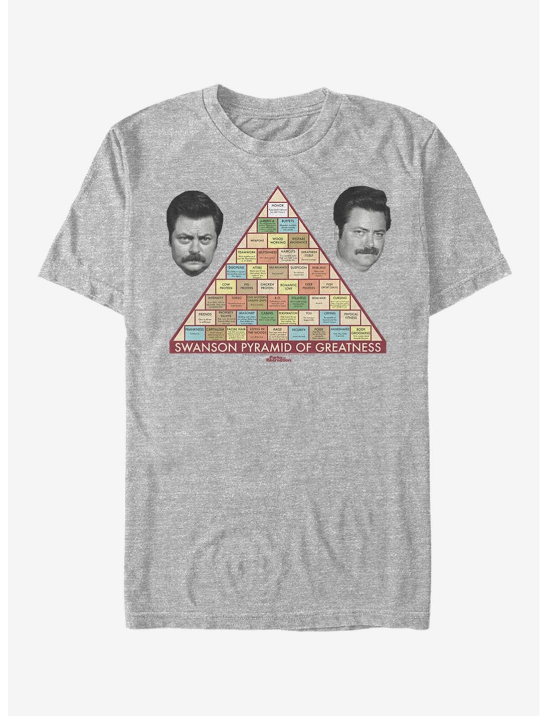 Parks & Recreation Pyramid of Greatness T-Shirt