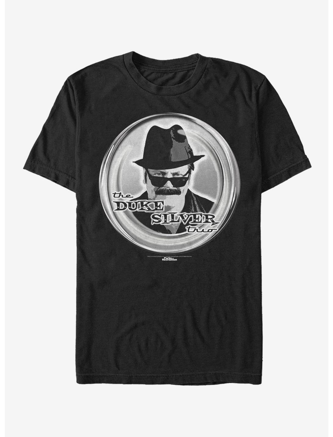 T-shirt Parks & Recreation Duke Silver