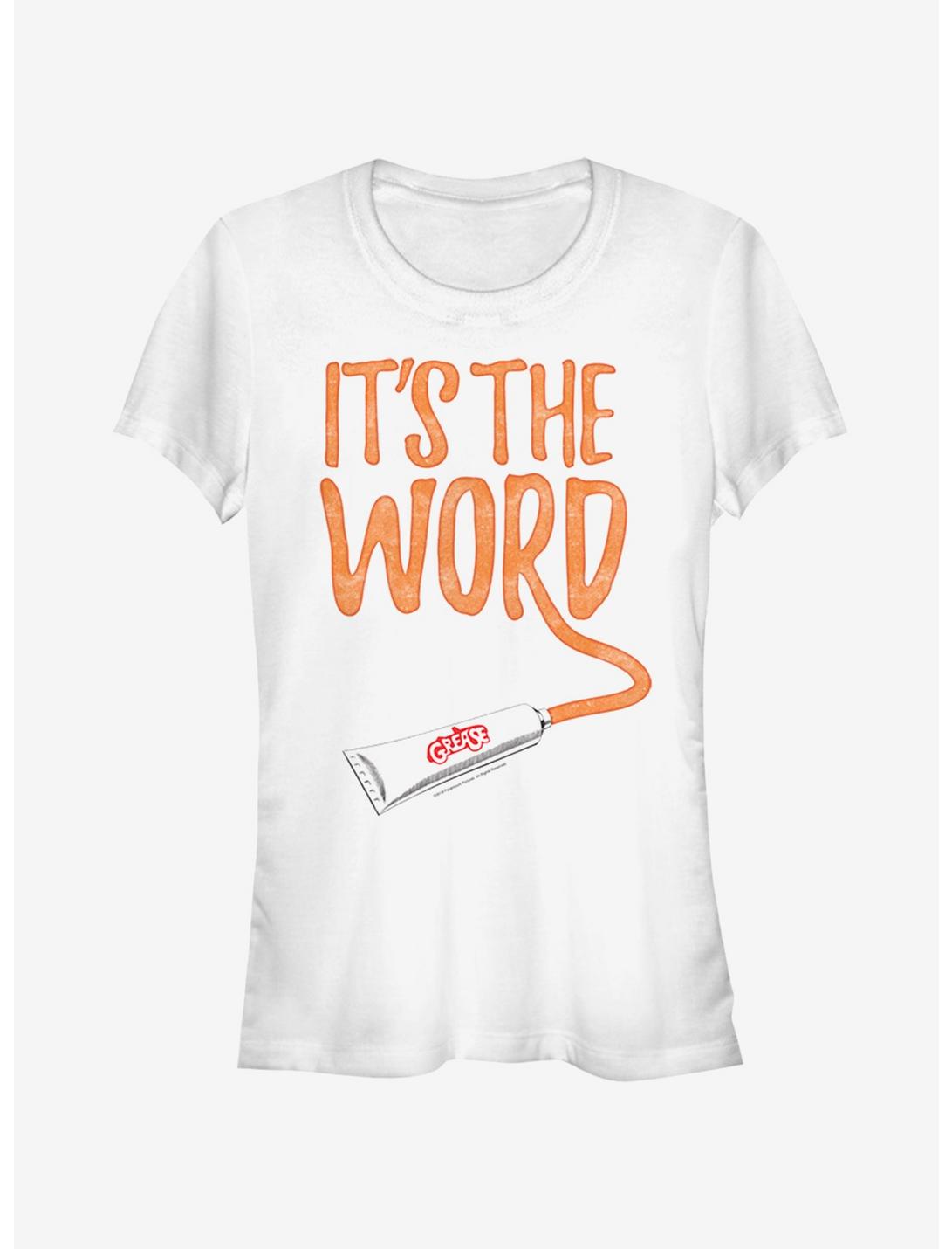 Grease It's the Word Girls T-Shirt