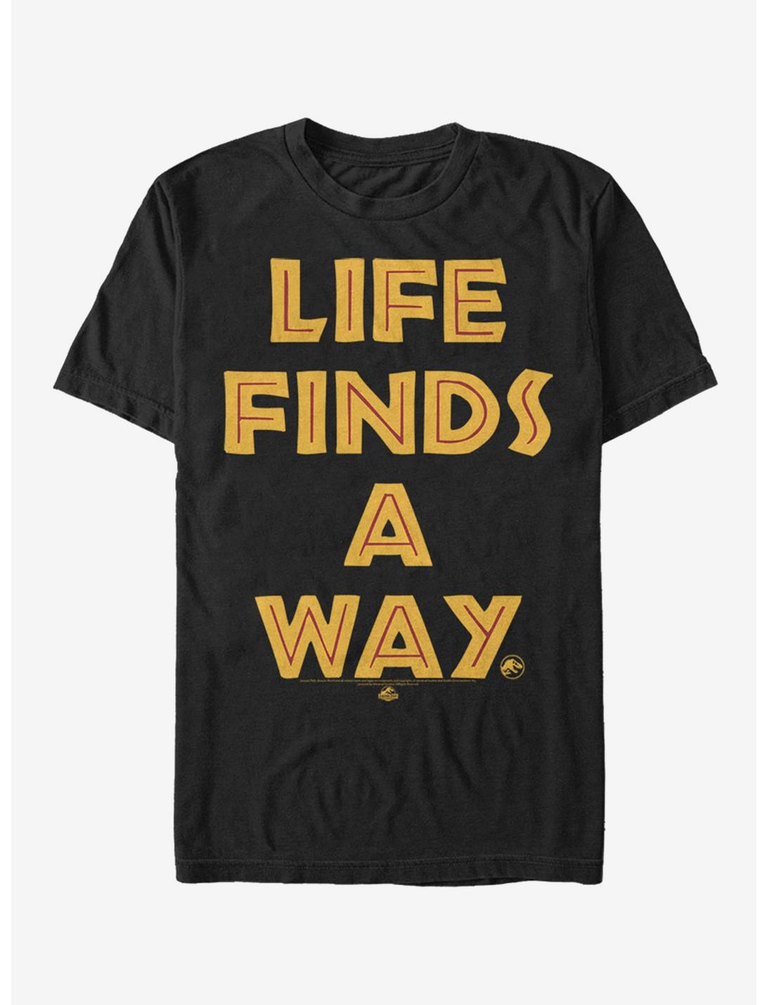Jurassic Park Life Finds a Way T-Shirt