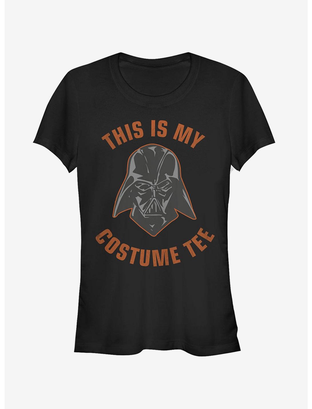 Halloween This is My Darth Vader Costume Girls T-Shirt