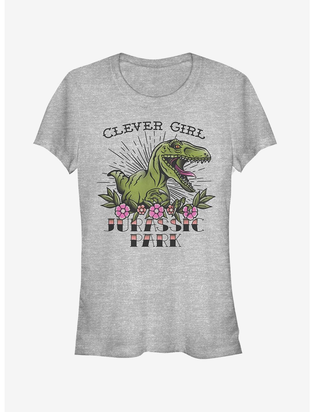 Jurassic Park Clever Girl Tattoo Girls T-Shirt